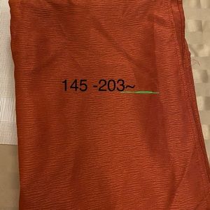 In Excellent Condition this Table Cloth in Spicy Color, Pattern, and Fabric 😍